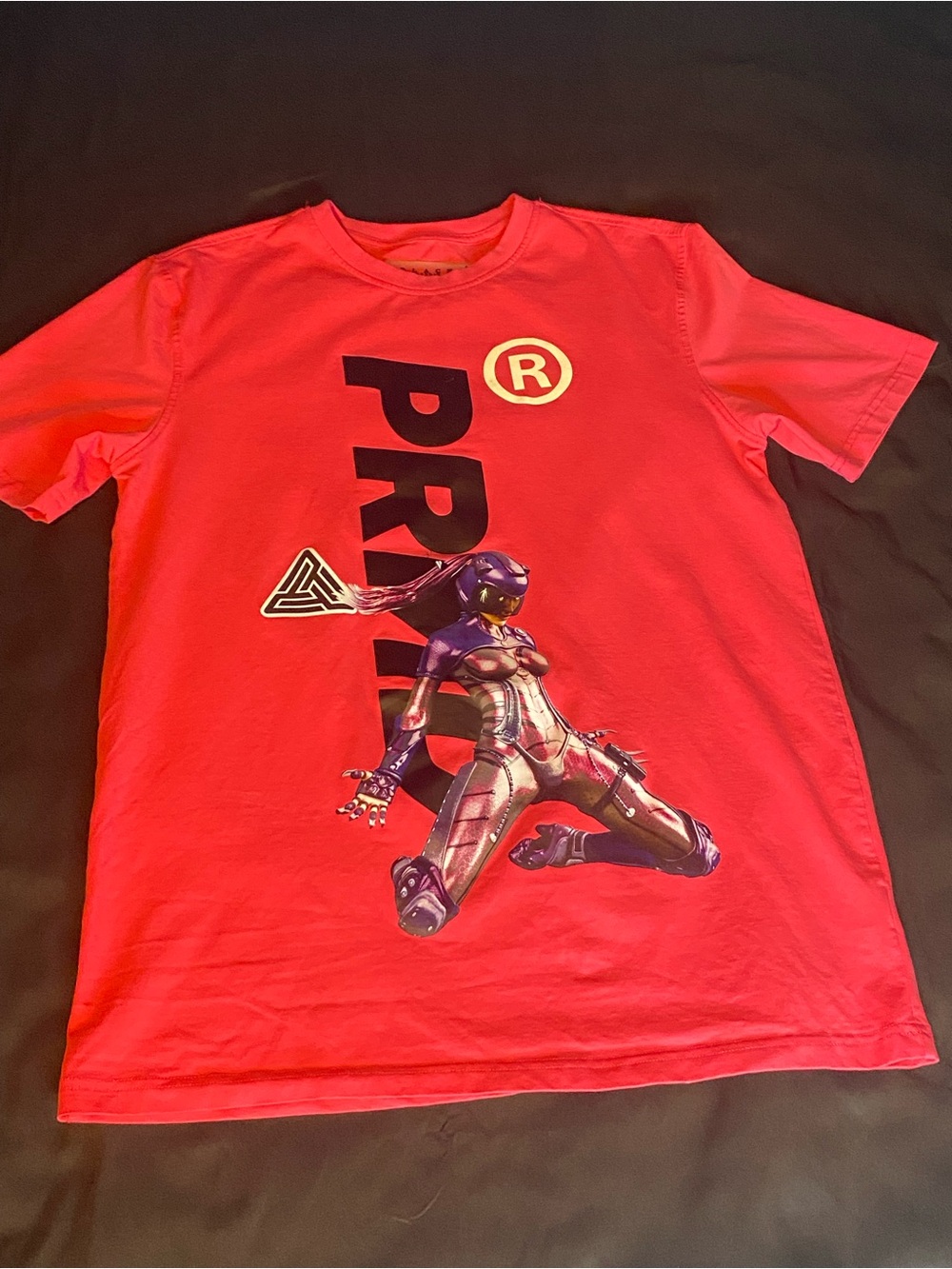 Unisex Pride Short Sleeve Pink Graphic T-Shirt Size Small By Black Pyramid New